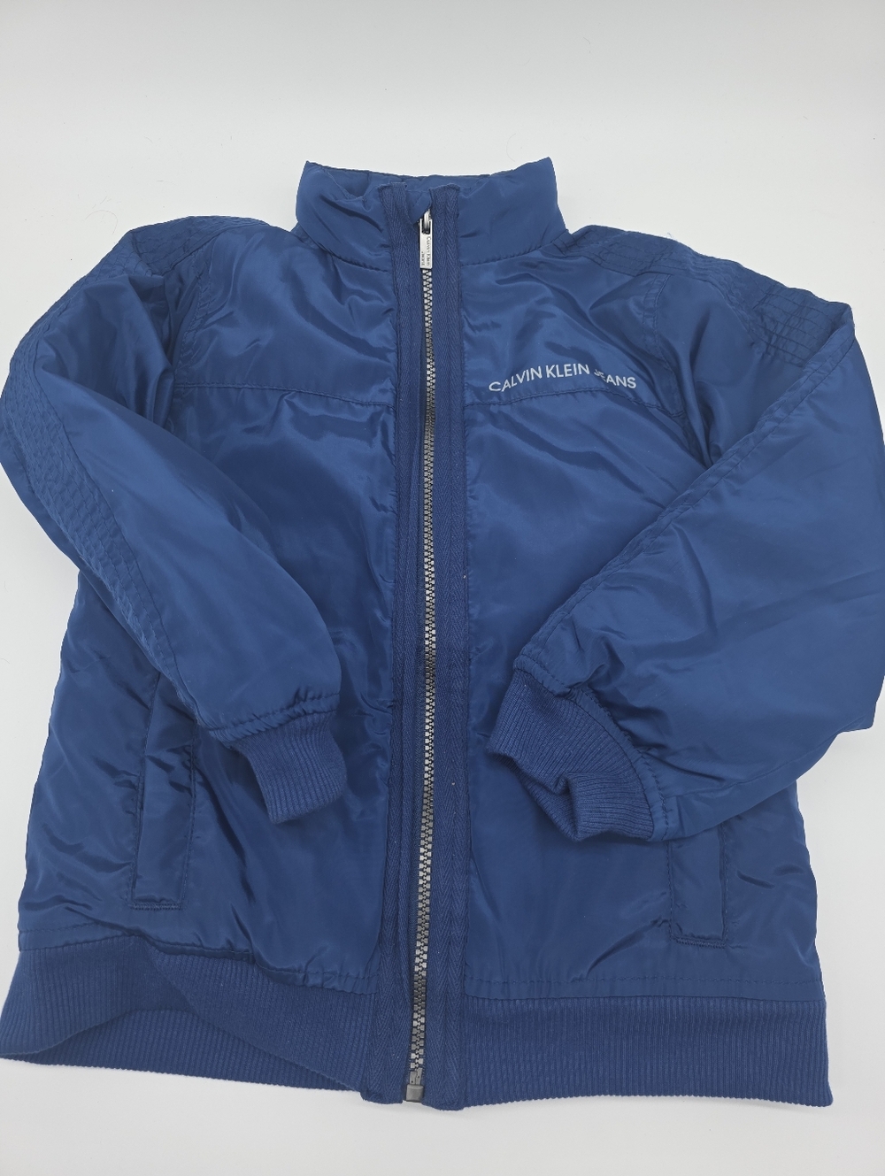 Calvin Klein Jeans Blue Vintage Jacket Size Youth S
